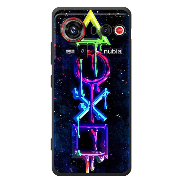 Чехол с принтом «Pleystation лого» для ZTE nubia Z80 Ultra