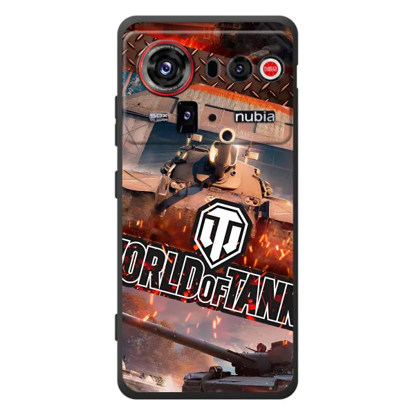 Чехол с принтом «World of Tanks» для ZTE nubia Z80 Ultra