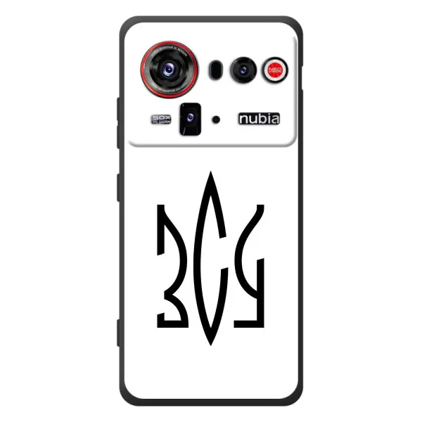 Чехол с принтом «ЗСУ герб» для ZTE nubia Z80 Ultra