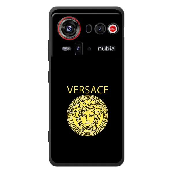 Чехол с принтом «Versace» для ZTE nubia Z80 Ultra