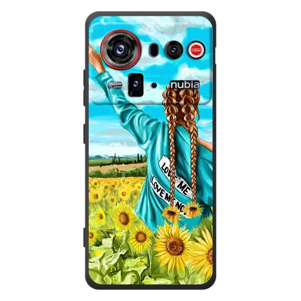 Чехол с принтом «Украиночка» для ZTE nubia Z80 Ultra Чехол с принтом «Украиночка» для ZTE nubia Z80 Ultra