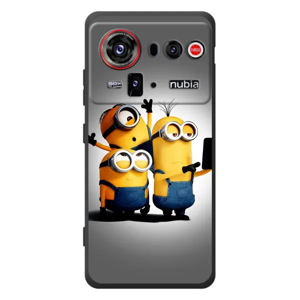 Чехол с принтом «Три миньона» для ZTE nubia Z80 Ultra Чехол с принтом «Три миньона» для ZTE nubia Z80 Ultra