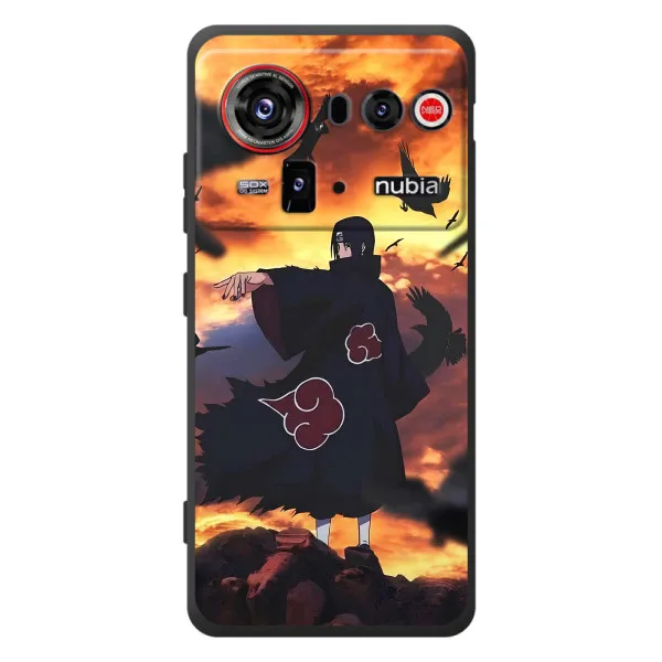 Чехол с принтом «Итачи с воронами» для ZTE nubia Z80 Ultra