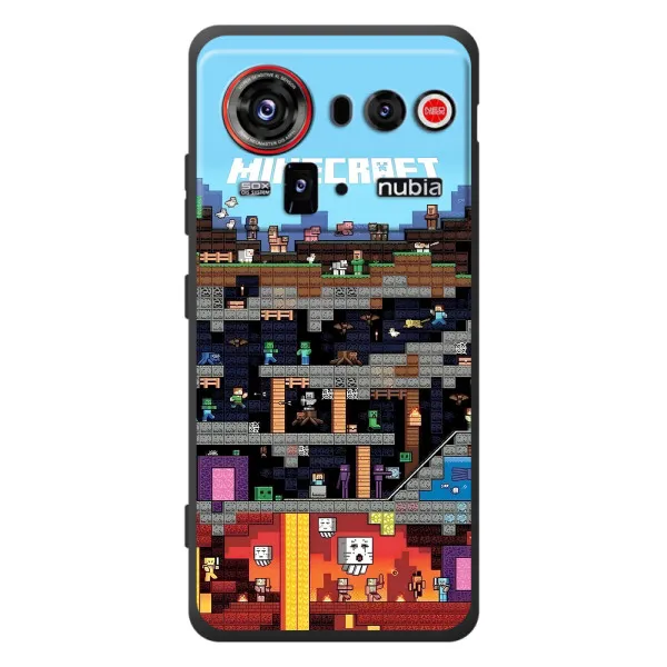 Чехол с принтом «фон Minecraft» для ZTE nubia Z80 Ultra Чехол с принтом «фон Minecraft» для ZTE nubia Z80 Ultra