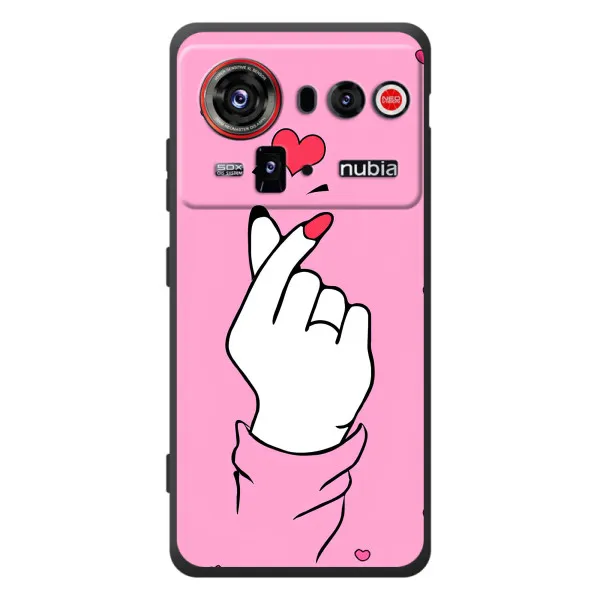 Чехол с принтом «Знак Love» для ZTE nubia Z80 Ultra