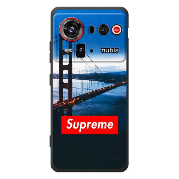 Чехол с принтом «Стиль Supreme» для ZTE nubia Z80 Ultra