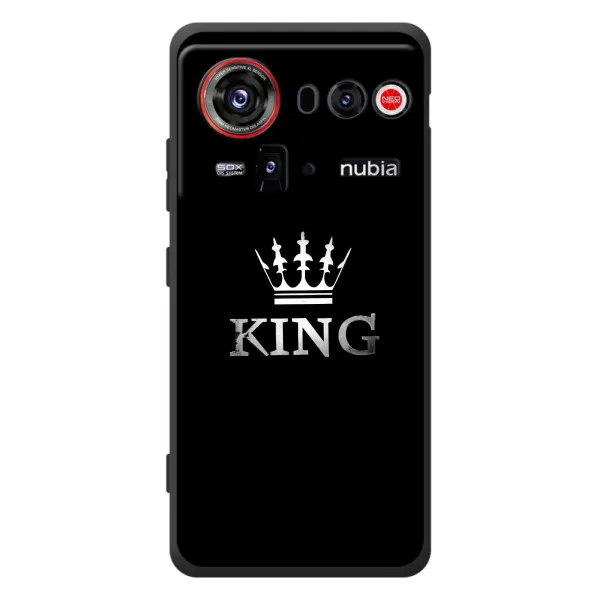 Чехол с принтом «KING» для ZTE nubia Z80 Ultra