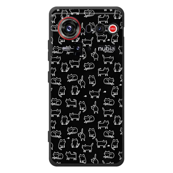 Чехол с принтом «Меленькие котики» для ZTE nubia Z80 Ultra Чехол с принтом «Меленькие котики» для ZTE nubia Z80 Ultra