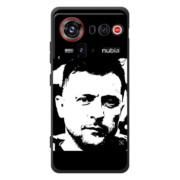 Чехол с принтом «Зеленский АРТ» для ZTE nubia Z80 Ultra