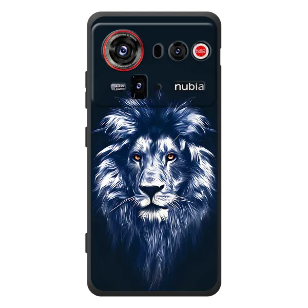 Чехол с принтом «Синий Лев» для ZTE nubia Z80 Ultra Чехол с принтом «Синий Лев» для ZTE nubia Z80 Ultra