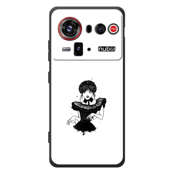 Чехол с принтом «танец Уэнздей» для ZTE nubia Z80 Ultra Чехол с принтом «танец Уэнздей» для ZTE nubia Z80 Ultra