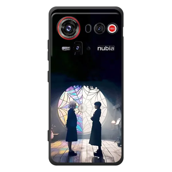 Чехол с принтом «Уэнздей и Инид» для ZTE nubia Z80 Ultra Чехол с принтом «Уэнздей и Инид» для ZTE nubia Z80 Ultra