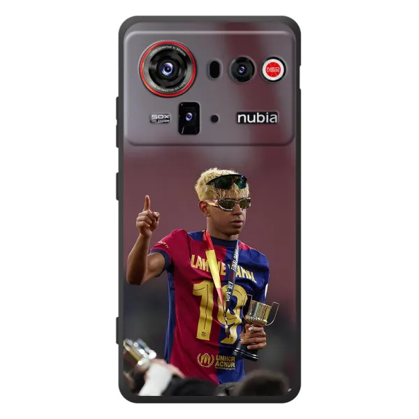 Чехол с принтом «Lamine Yamal» для ZTE nubia Z80 Ultra
