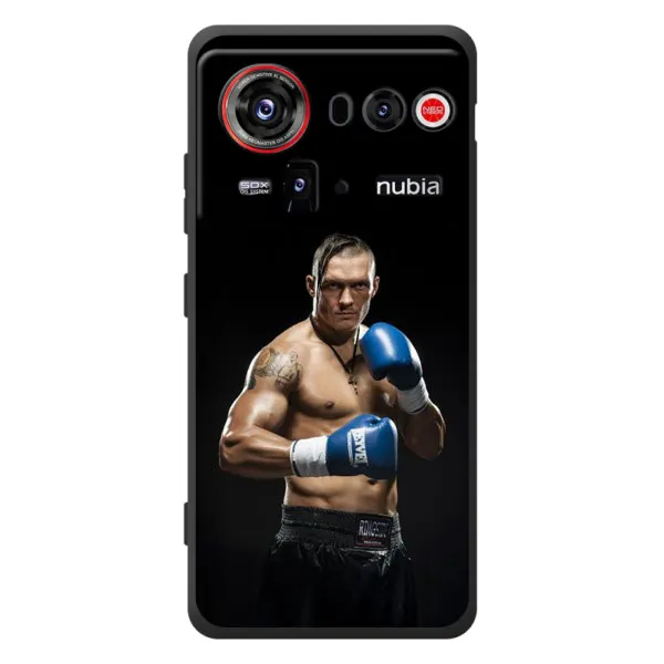 Чехол с принтом «Боксер Усик» для ZTE nubia Z80 Ultra