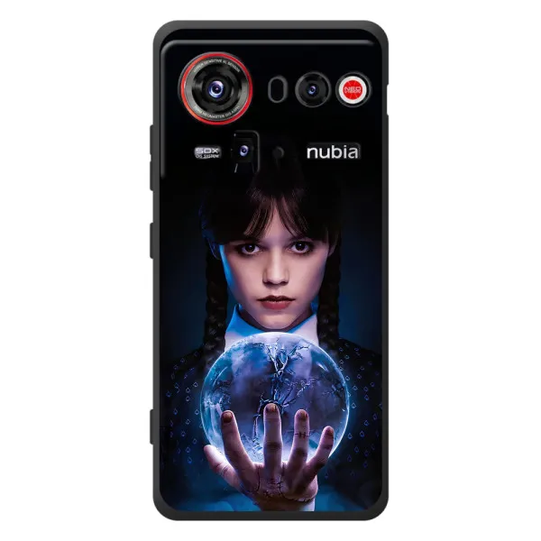 Чехол с принтом «Магическая сфера Уэнздей» для ZTE nubia Z80 Ultra