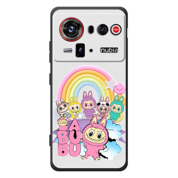 Чехол с принтом «Фон Лабубу» для ZTE nubia Z80 Ultra