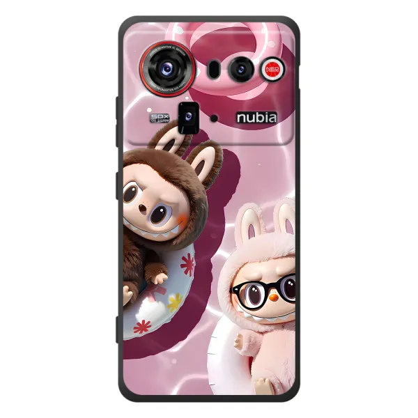 Чехол с принтом «Игрушка Лабубу» для ZTE nubia Z80 Ultra
