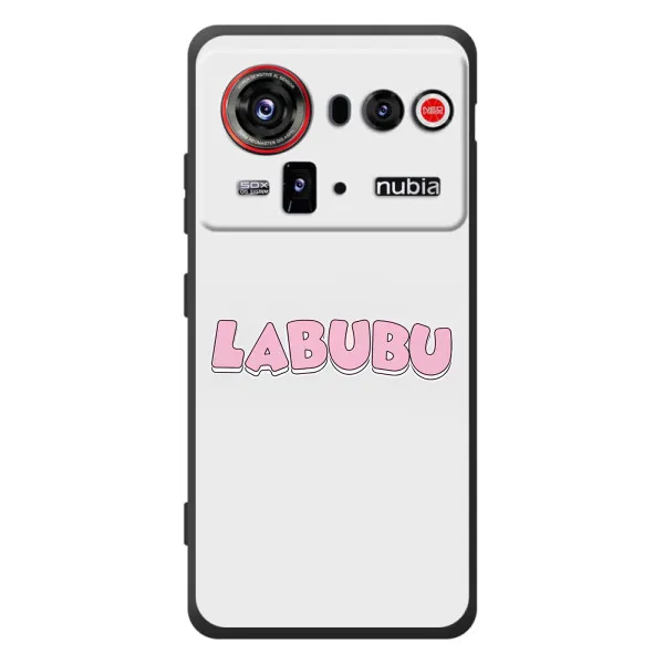 Чехол с принтом «Лого Лабубу» для ZTE nubia Z80 Ultra