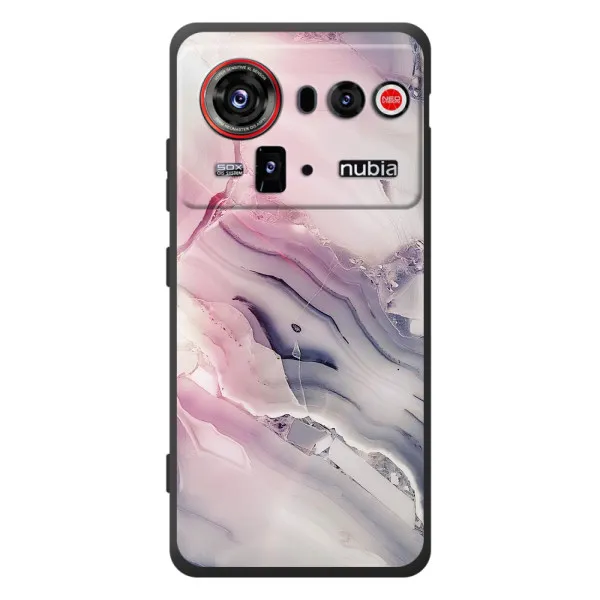 Чехол с принтом «Пурпурный Мрамор» для ZTE nubia Z80 Ultra Чехол с принтом «Пурпурный Мрамор» для ZTE nubia Z80 Ultra