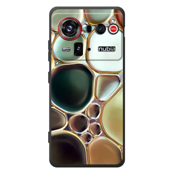 Чехол с принтом «Радужный Мрамор» для ZTE nubia Z80 Ultra Чехол с принтом «Радужный Мрамор» для ZTE nubia Z80 Ultra