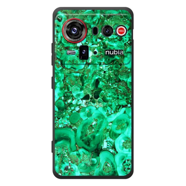 Чехол с принтом «Салатный Мрамор» для ZTE nubia Z80 Ultra Чехол с принтом «Салатный Мрамор» для ZTE nubia Z80 Ultra