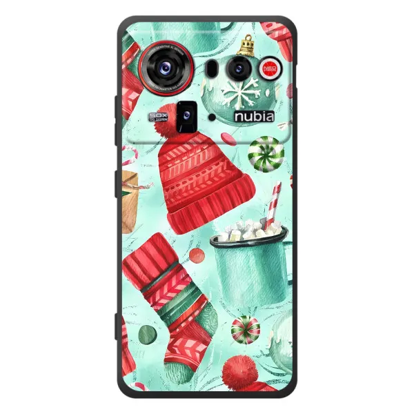 Чехол с принтом «Одежда НГ» для ZTE nubia Z80 Ultra Чехол с принтом «Одежда НГ» для ZTE nubia Z80 Ultra