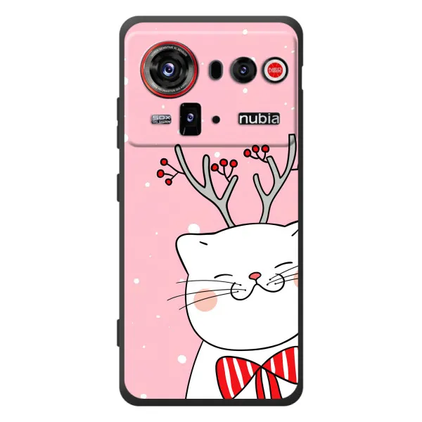 Чехол с принтом «Зимний кот» для ZTE nubia Z80 Ultra Чехол с принтом «Зимний кот» для ZTE nubia Z80 Ultra
