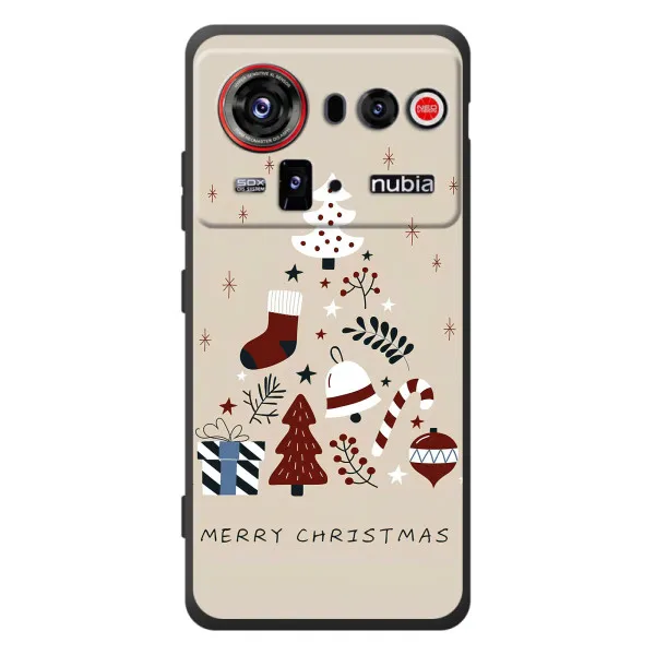 Чехол с принтом «Merry Christmas» для ZTE nubia Z80 Ultra Чехол с принтом «Merry Christmas» для ZTE nubia Z80 Ultra