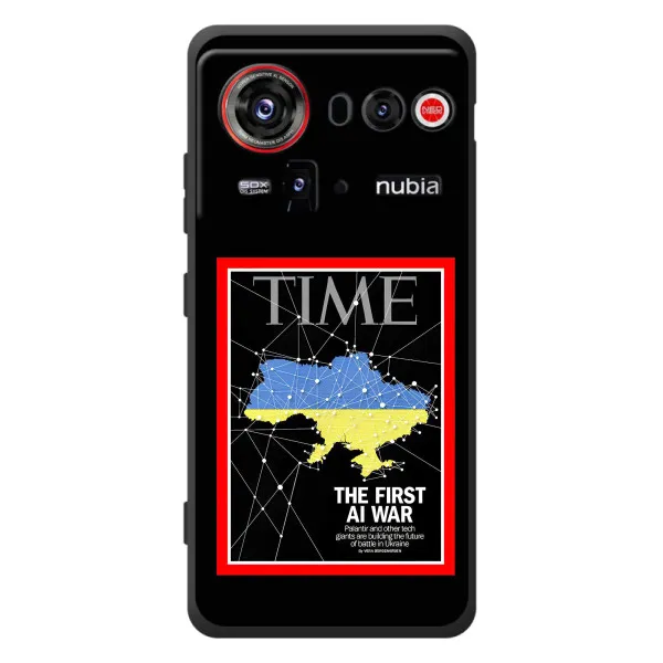 Чехол с принтом «TIME Ukraine» для ZTE nubia Z80 Ultra