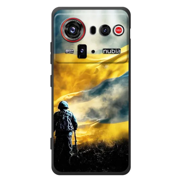Чехол с принтом «Война» для ZTE nubia Z80 Ultra