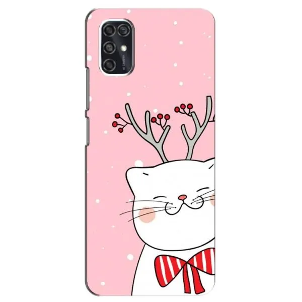 Чехол с принтом «Зимний кот» для ZTE Blade V2020 Smart