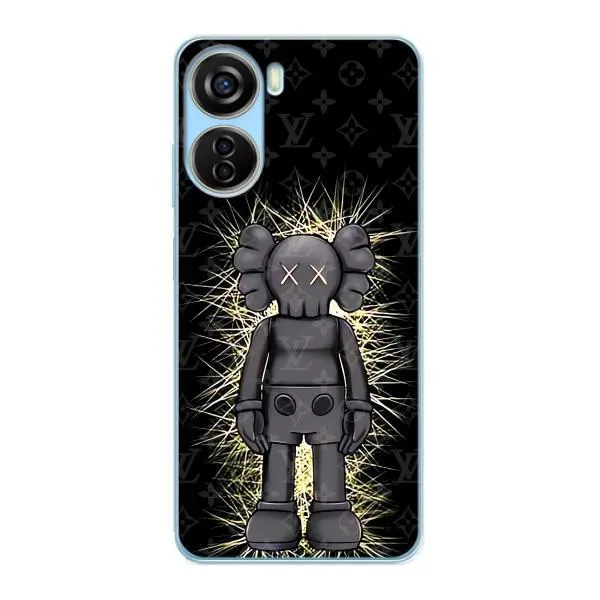 Чехол с принтом «Bearbrick LV» для ZTE V40 Design Чехол с принтом «Bearbrick LV» для ZTE V40 Design