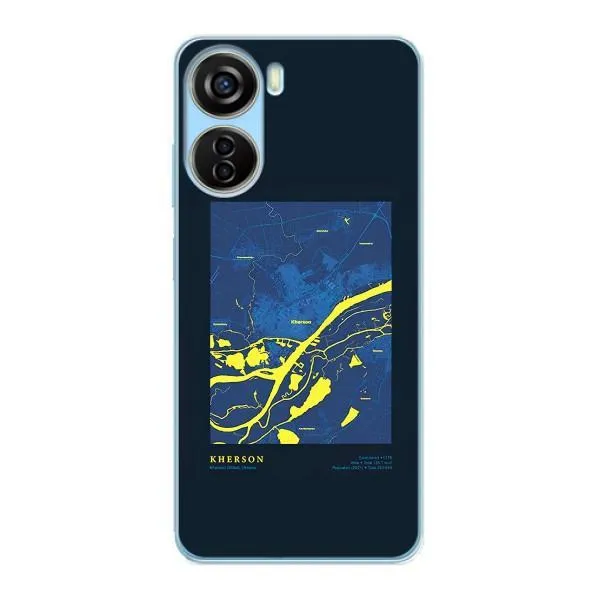 Чехол с принтом «Херсон» для ZTE V40 Design