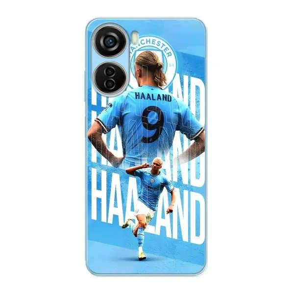 Чехол с принтом «Erling Haaland» для ZTE V40 Design Чехол с принтом «Erling Haaland» для ZTE V40 Design
