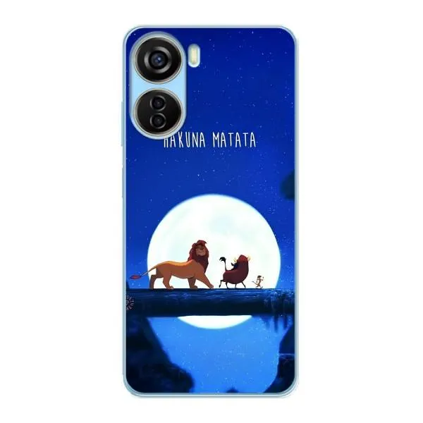 Чехол с принтом «Хакуна Матата» для ZTE V40 Design Чехол с принтом «Хакуна Матата» для ZTE V40 Design