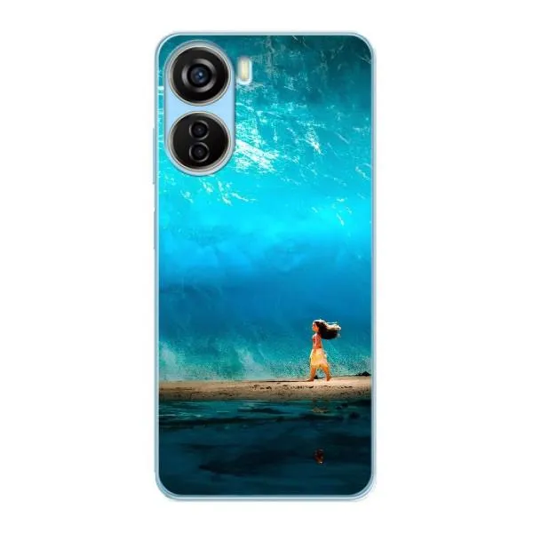 Чехол с принтом «Океан Моана» для ZTE V40 Design
