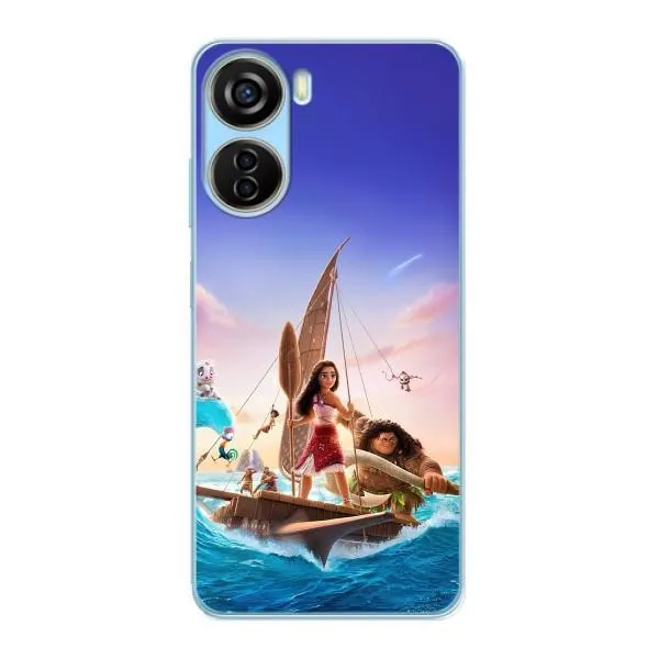 Чехол с принтом «Команда Ваяна Мауи» для ZTE V40 Design
