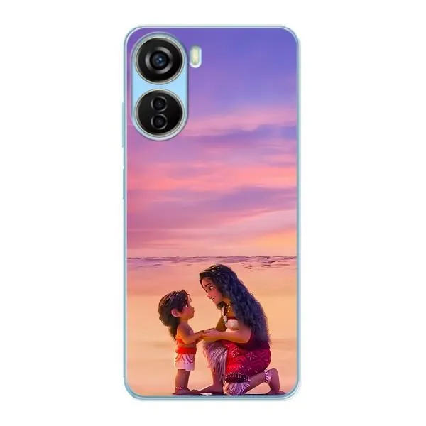 Чехол с принтом «Маленькая Ваяна» для ZTE V40 Design