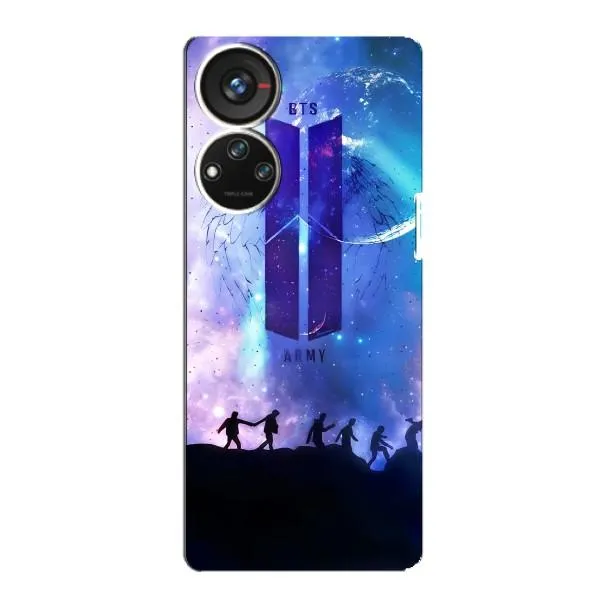 Чехол с принтом «Army BTS» для ZTE Blade V40s Чехол с принтом «Army BTS» для ZTE Blade V40s