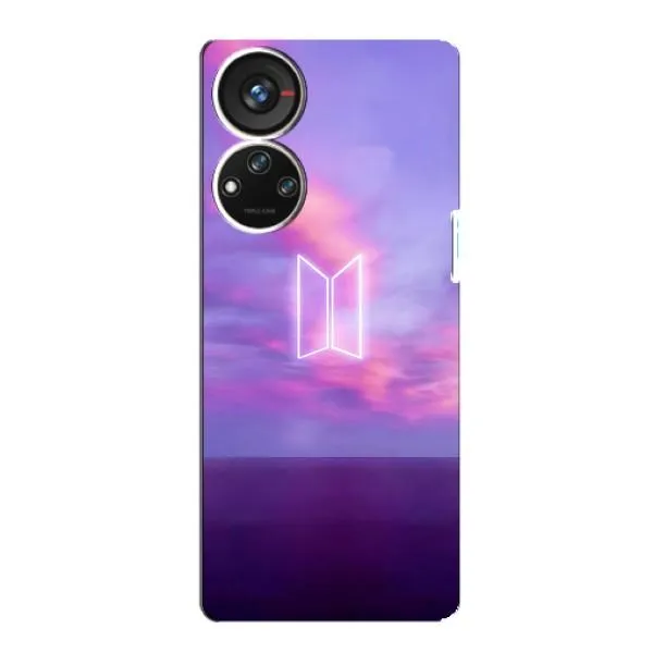 Чехол с принтом «BTS логотип» для ZTE Blade V40s Чехол с принтом «BTS логотип» для ZTE Blade V40s