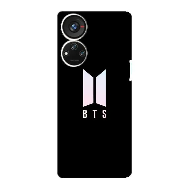 Чехол с принтом «Лого BTS» для ZTE Blade V40s Чехол с принтом «Лого BTS» для ZTE Blade V40s