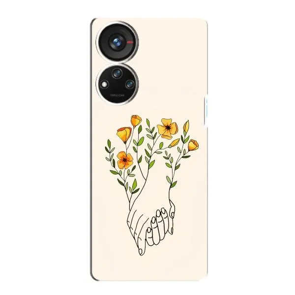 Чехол с принтом «Руки любви» для ZTE Blade V40s Чехол с принтом «Руки любви» для ZTE Blade V40s