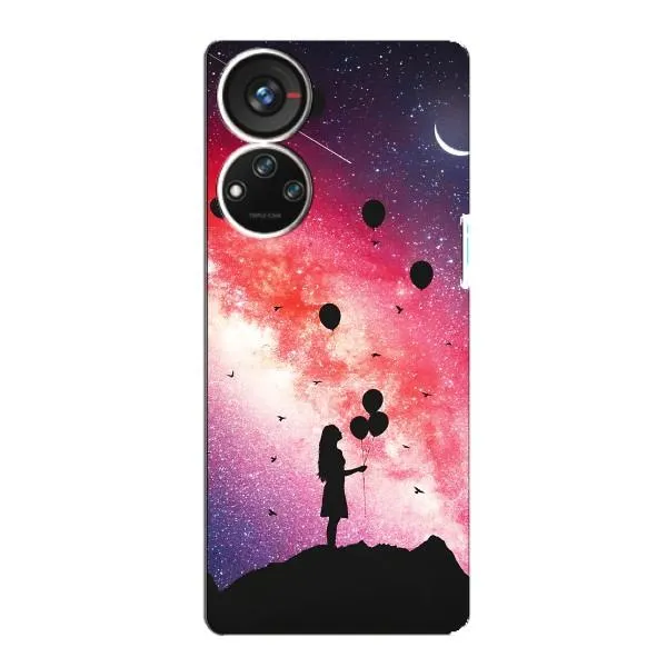 Чехол с принтом «С шариками» для ZTE Blade V40s Чехол с принтом «С шариками» для ZTE Blade V40s
