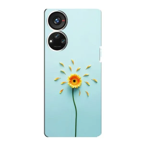 Чехол с принтом «Желтый цветок» для ZTE Blade V40s Чехол с принтом «Желтый цветок» для ZTE Blade V40s