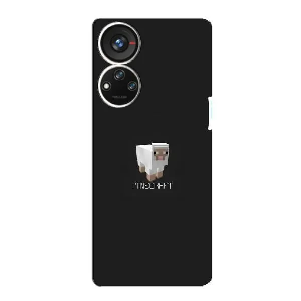 Чохол з принтом «Овечка Майнкрафт» для ZTE Blade V40s Чохол з принтом «Овечка Майнкрафт» для ZTE Blade V40s