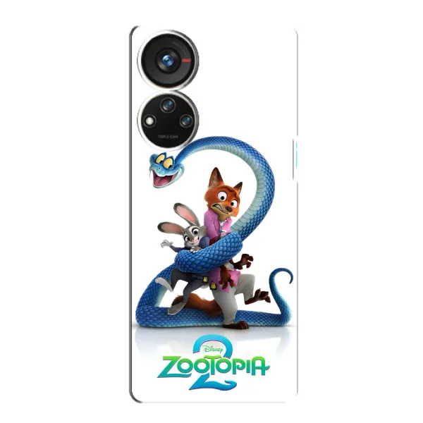 Чехол с принтом «Зверополис 2» для ZTE Blade V40s