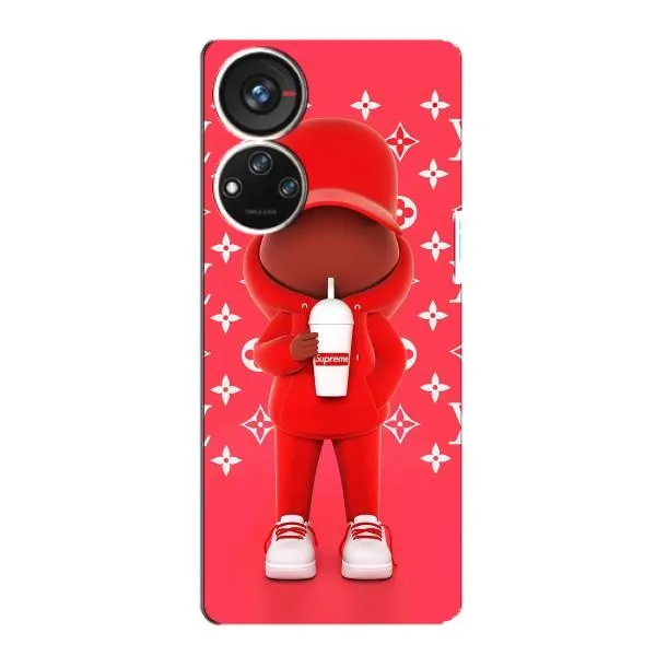 Чехол с принтом «Модный стиль» для ZTE Blade V40s Чехол с принтом «Модный стиль» для ZTE Blade V40s