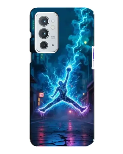 Чохол для OnePlus 9RT з картинкою «Jordan Gold Jumpman»