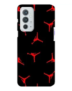 Чохол для OnePlus 9RT з картинкою «Jordan Red Pattern» Чохол для OnePlus 9RT з картинкою «Jordan Red Pattern»