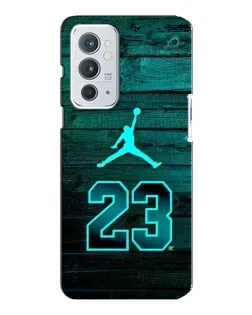 Чохол для OnePlus 9RT з картинкою «Jordan Cyan 23»